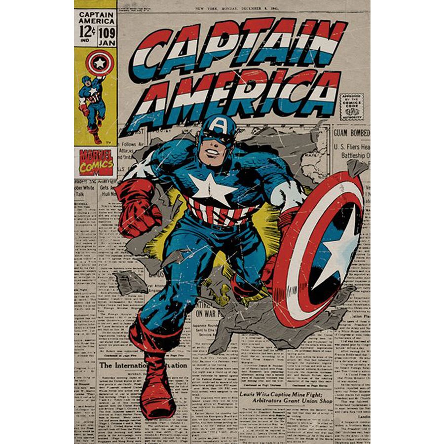 Marvel  Retro poster, Arte da marvel, Cartazes vintage