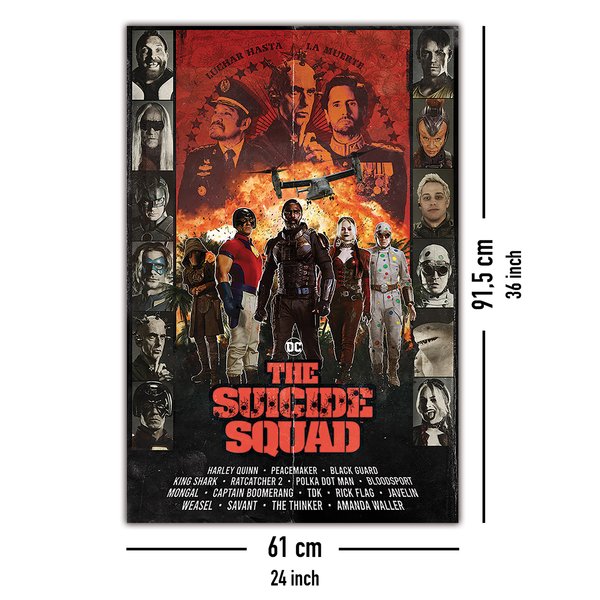 The Suicide Squad Poster Team