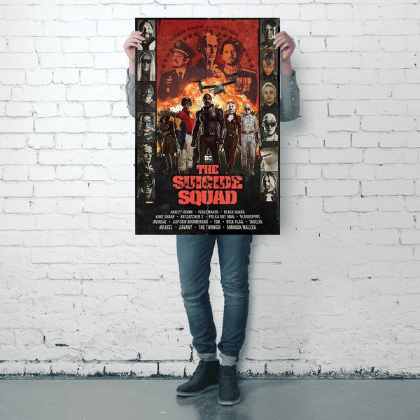 The Suicide Squad Poster Team