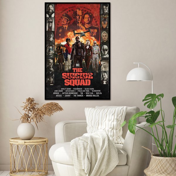 The Suicide Squad Poster Team