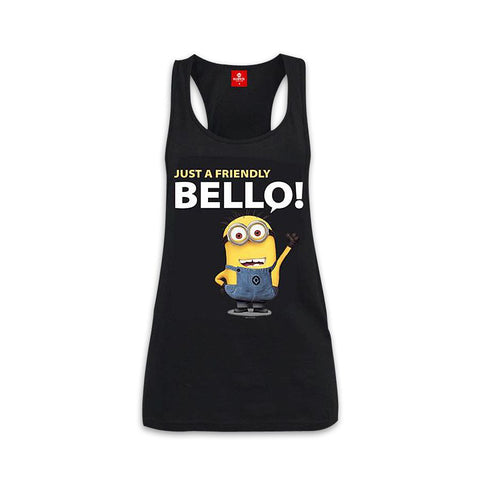 Minions Loose Tank-Shirt Just a Friendly BELLO