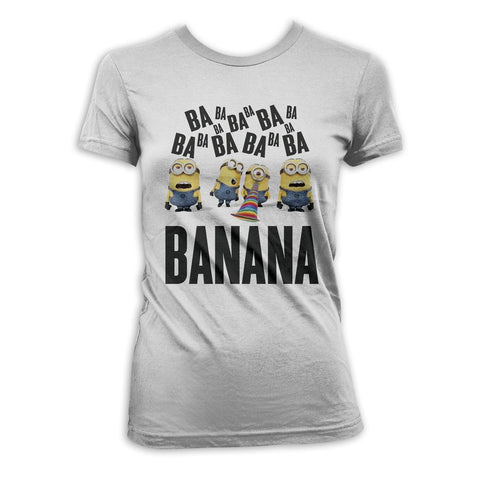 Minions Girlie Shirt BA-BA-BANANA