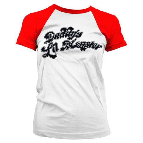 Suicide Squad Girlie Shirt- Daddy's Lil Monster