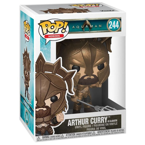 Aquaman Pop! Vinyl figure 244 Arthur Curry Gladiator