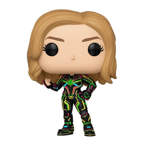 Marvel Pop! Vinyl Figur Captain Marvel Neon Suit