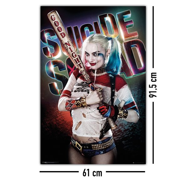 Suicide Squad Poster Harley Quinn