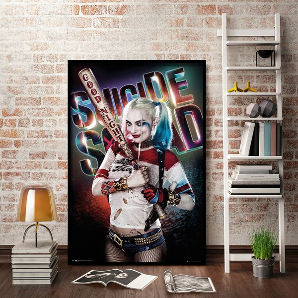 Suicide Squad Poster Harley Quinn