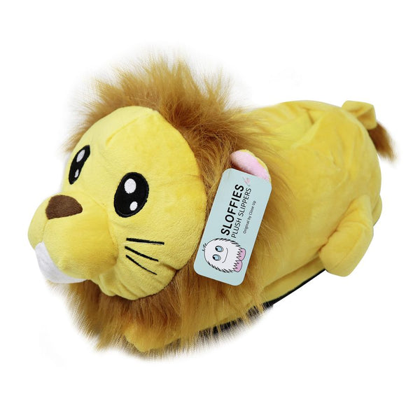 Lion Plush Slippers - Sloffies Lion Slippers