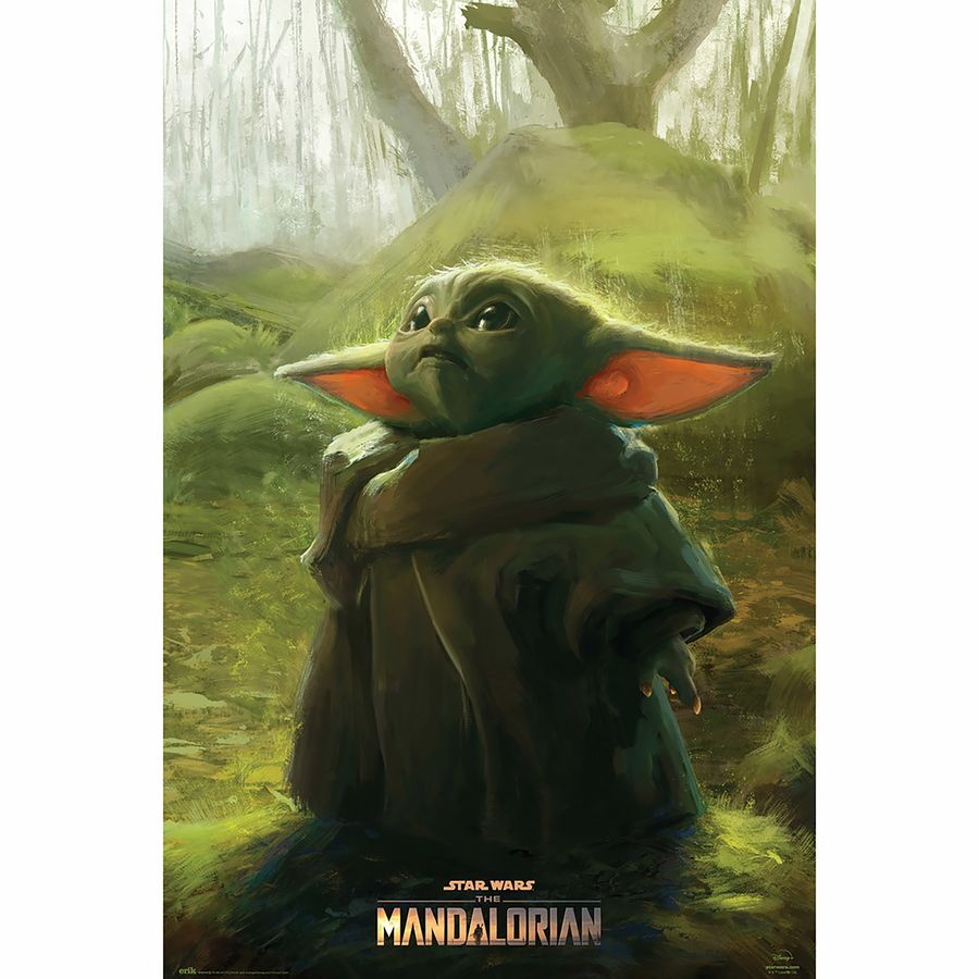 The Mandalorian Poster Grogu the Child