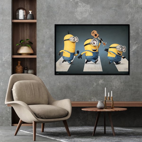 Minions Poster Abbey Road