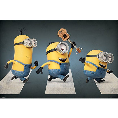 Minions Poster Abbey Road