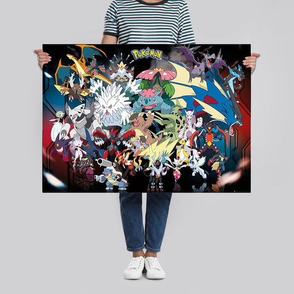 Pokemon MEGA POSTER