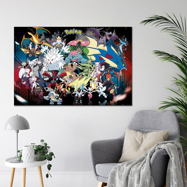 Pokemon MEGA POSTER