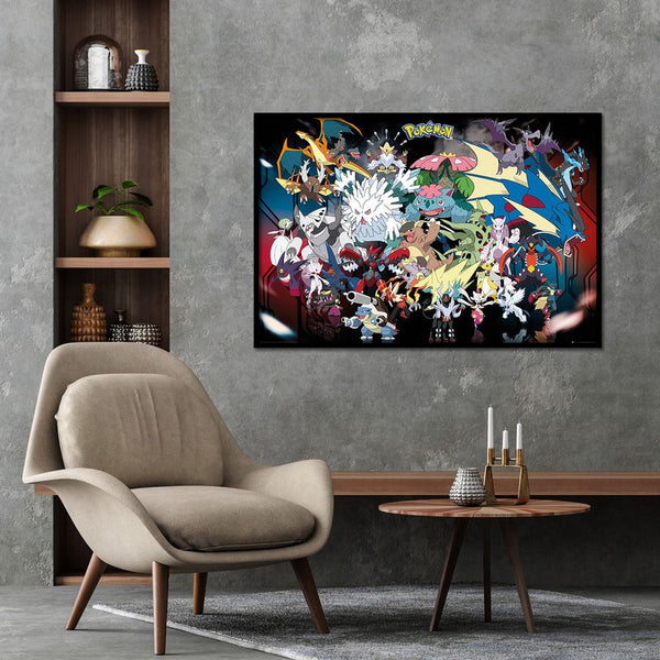 Pokemon MEGA POSTER