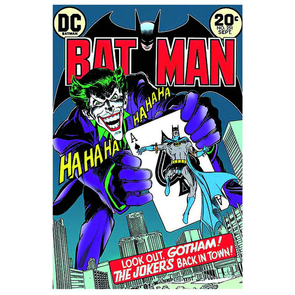 Batman Comic Cover -The Joker's back in Town! Poster