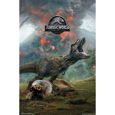 Jurassic World Poster T-Rex