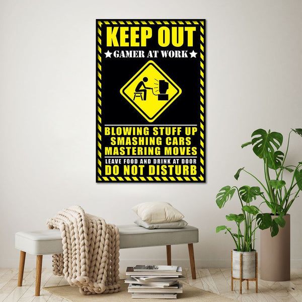 Keep Out Poster