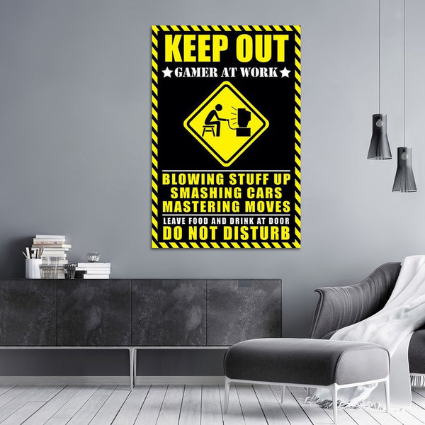 Keep Out Poster