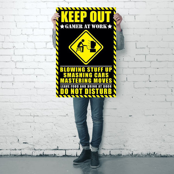 Keep Out Poster