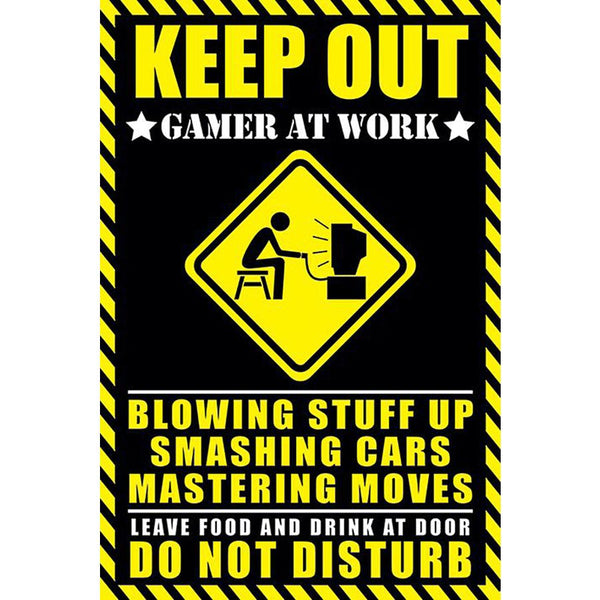 Keep Out Poster