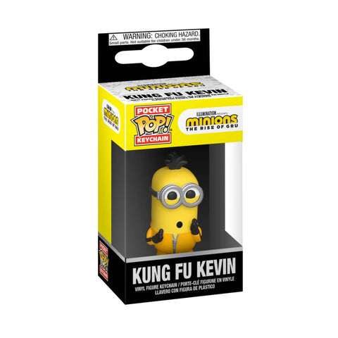 Minions Pocket POP! Schlüsselanhänger Kung Fu Kevin