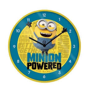 Minions Wall Clock Minion Powered