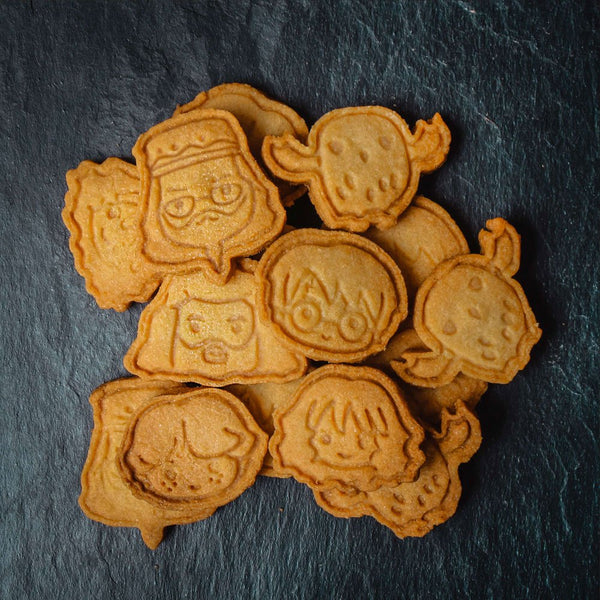 Harry Potter Cookie Cutters / Cookie Stamps 6-Pack Kawaii